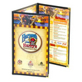 Cafe Style Triple Continuous 6 View Menu Jackets (8 1/2"x14" Insert)